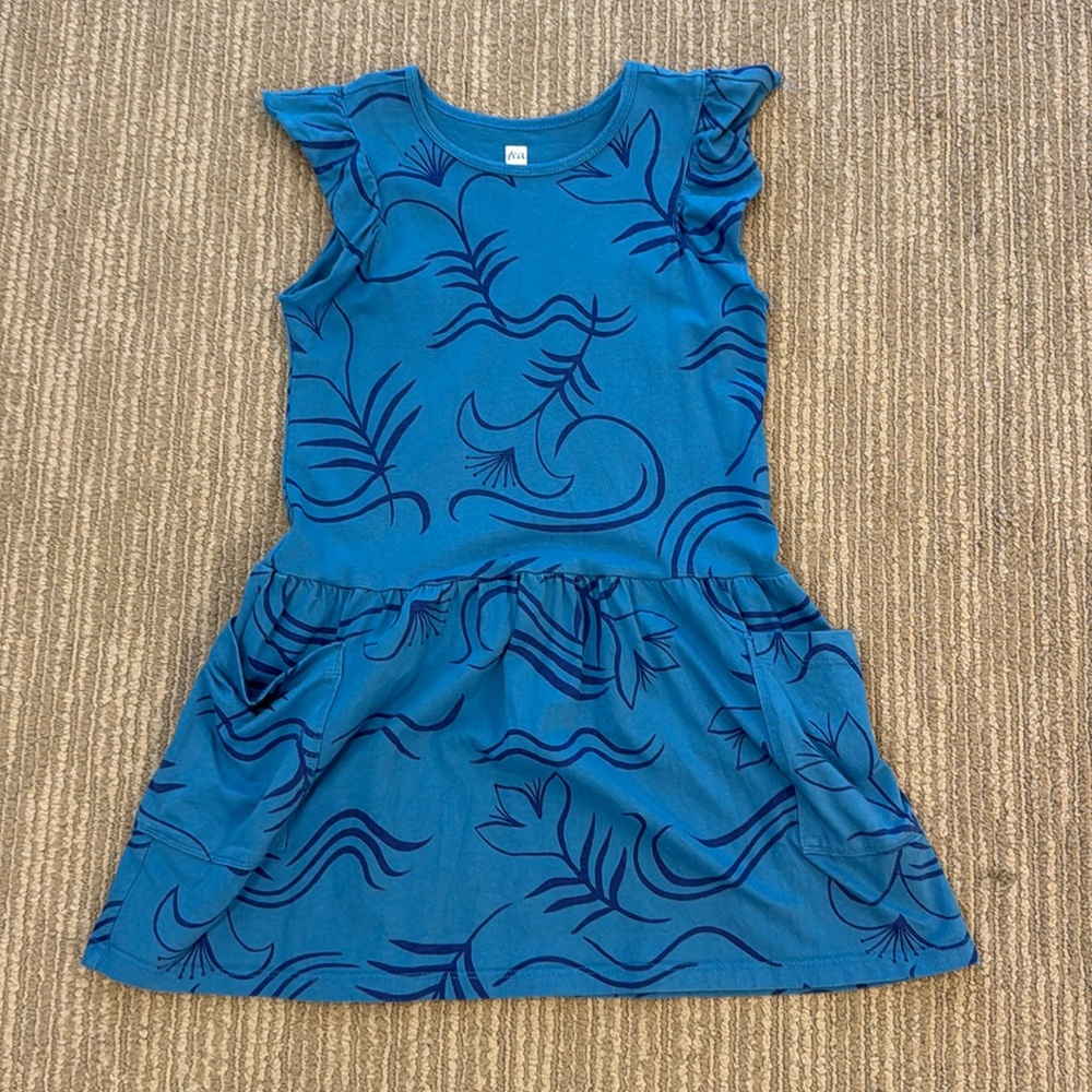 Tea Collection Flutter Sleeve Pocket Dress